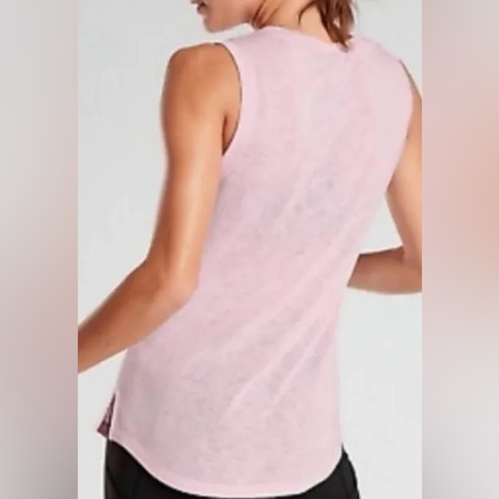 Athleta Breezy Modal Tank Baby Pink Size S